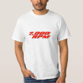 7.000 RPM T-SHIRT (Voorkant)