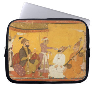 ]7.110/359 Gosain Narayan neemt gif in de pers Laptop Sleeve