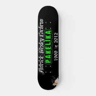 7 1/4-inch Pakelika Tribute Skateboard Deck