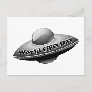 7-2 Wereld UFO-dag Briefkaart