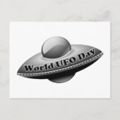 7-2 Wereld UFO-dag Briefkaart (Voorkant)