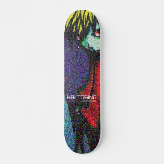 7 3/4インチ (19.68cm) スケートボードデッキ persoonlijk skateboard (Voorkant)