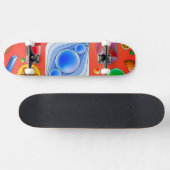 7 3/4" Cool Skateboard (Horizontaal)