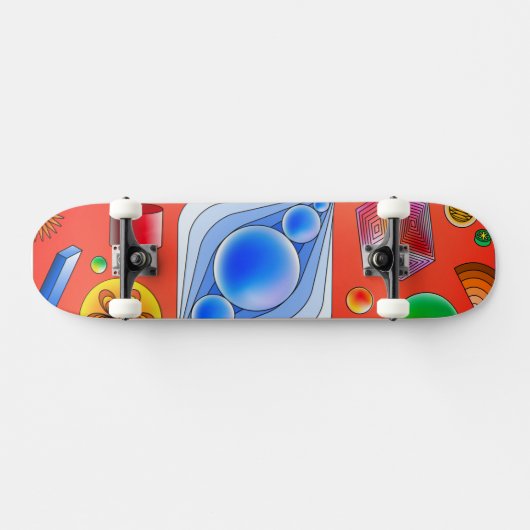7 3/4" Cool Skateboard (Horizontaal)