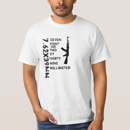 7,62 x 39 mm t-shirt (Voorkant)