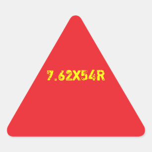 7,62 x 54R-bewegingssticker Sticker