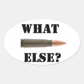 7.62x39-chip ovale sticker (Voorkant)