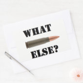 7.62x39-chip rechthoekige sticker (Envelop)