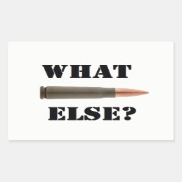 7.62x39-chip rechthoekige sticker