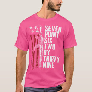 7 62X39 Zeven Zes Twee Twee X 39 AK47 7 62 Geweer T-shirt