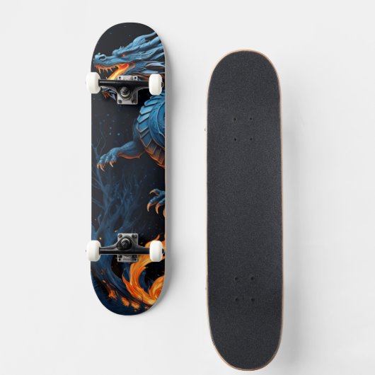 7 7/8" Dragon Skateboard (Voorkant)