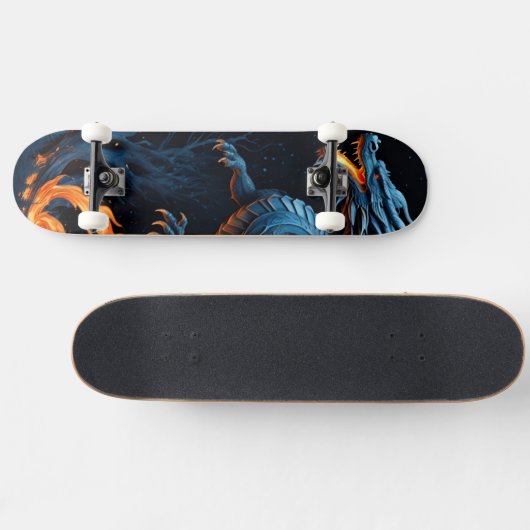 7 7/8" Dragon Skateboard (Horizontaal)