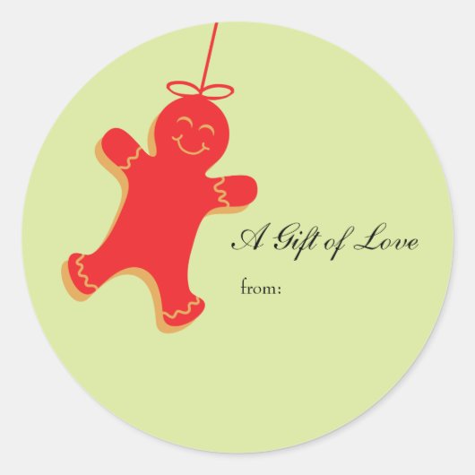 7, A Gift of Love , van: Ronde Sticker (Voorkant)