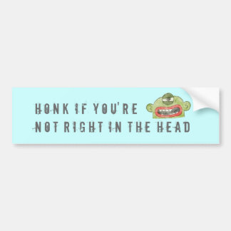 7 A HONK ALS U NIET DE JUISTE BUMPERSTICKER HEBT