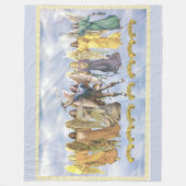 7 ARCHANGELS  FLEECE DEKEN (Voorkant)