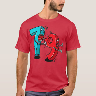 7 ate 8 9 Funny Math 1 T-shirt