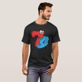 7 ATE 8 9 Grappig Wiskunde T-shirt Shirt (Voorkant volledig)