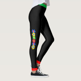# 7 Autisme Bewustzijn - Leggings