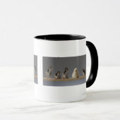 7 Baby kippen op een baard Mok (Voorkant rechts)