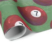 7 Ball Patroon Cadeaupapier (Rol Hoek)