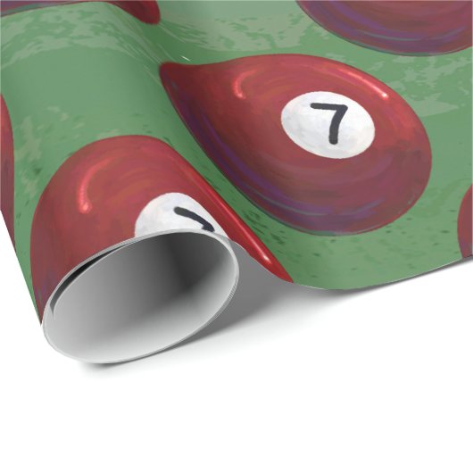 7 Ball Patroon Cadeaupapier (Rol Hoek)