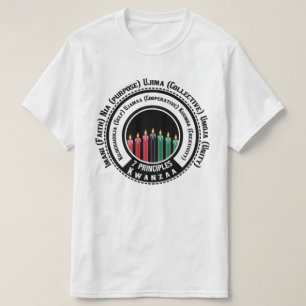 7 Beginselen van Kwanzaa T-shirt