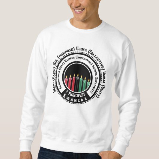 7 Beginselen van Kwanzaa Trui (Voorkant)