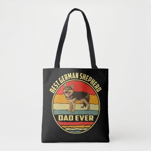 7 Beste Duitse herder papa ooit  Tote Bag (Voorkant)