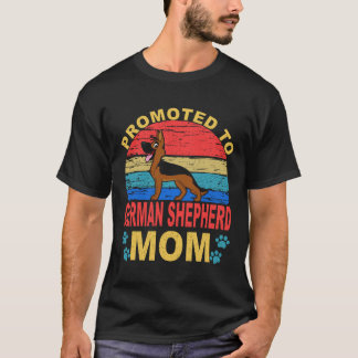 7 Bevorderd tot Duitse Herdersmoeder Duitse Herder T-shirt