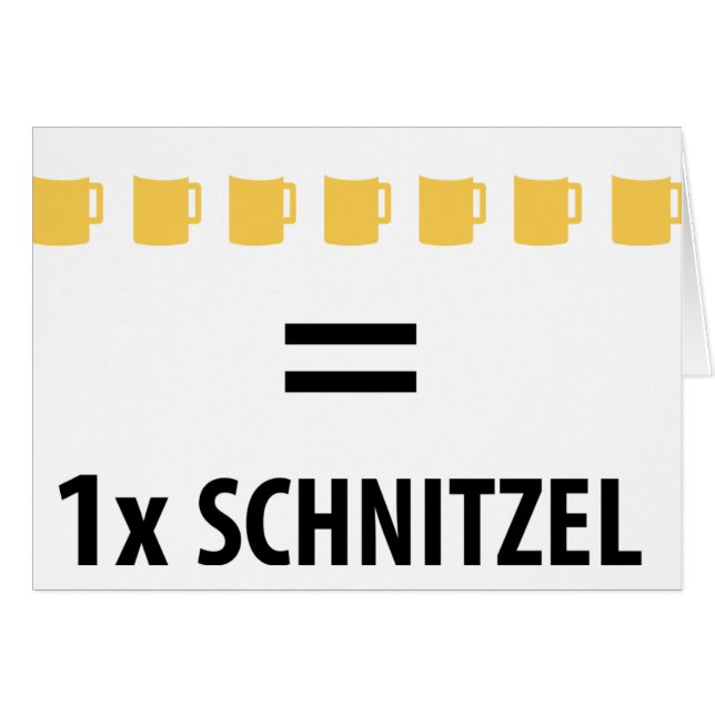 7 Bier-zwoerd in Schnitzel pictogram (Voorkant Horizontaal)