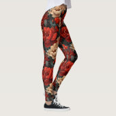#7 Bloemen patroon Leggings (Rechts)
