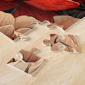 #7 Bloemen patroon Legpuzzel (Zijkant)