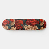 #7 Bloemen Patroon Skateboard (Horizontaal)