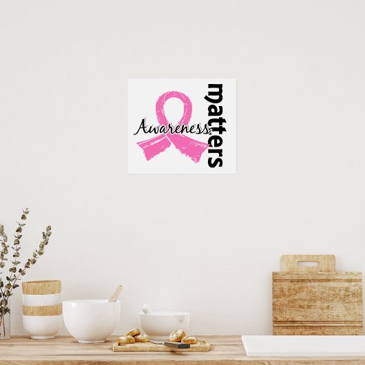 7 Borstkanker Poster (Keuken)