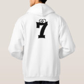 7, brief met ogen hoodie (Achterkant)