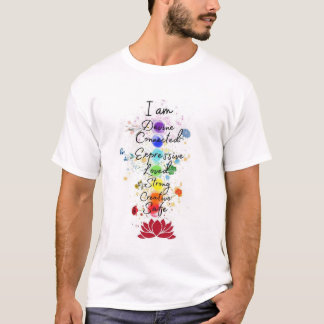 7 Chakra Betekenis T-shirt - Verhelderend & Stijlv
