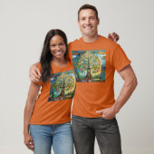 7 Chakra Bloeiende Boom Des Levens T-shirt (Unisex)