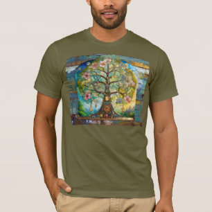 7 Chakra Bloeiende Boom Des Levens T-shirt