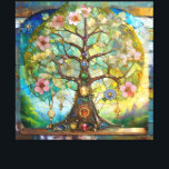 7 Chakra bloeiende levensboom Canvas Afdruk<br><div class="desc">U bekijkt The Lee Hiller Photography Art and Design Collectie of Home and Kantoor Decor,  Apparel,  Gifts and Collectibles. De Design zijn onder andere Lee Hiller Photography en Mixed Media Digital Art Collectie http://LeeHiller.com</div>