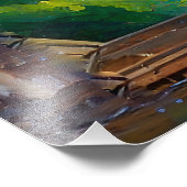 7 Chakra bloeiende levensboom Foto Afdruk (Hoek)