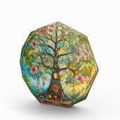 7 Chakra bloeiende levensboom Fotoblokken (Rechts)