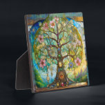 7 Chakra bloeiende levensboom Fotoplaat<br><div class="desc">U bekijkt The Lee Hiller Photography Art and Design Collectie of Home and Kantoor Decor, Apparel, Gifts and Collectibles. De Design zijn onder andere Lee Hiller Photography en Mixed Media Digital Art Collectie http://LeeHiller.com</div>