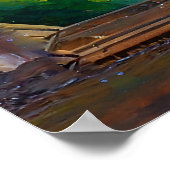 7 Chakra bloeiende levensboom Poster (Hoek)