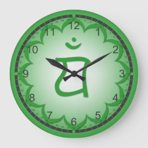 7 Chakra Clocks Grote Klok