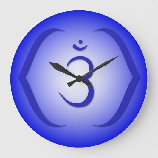 7 Chakra Clocks Grote Klok (Voorkant)