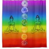 7 Chakra Douchegordijn (Voorkant)