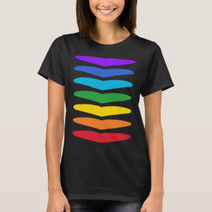 7 Chakra Harten Energiesysteem Chakra's Kleuren Ku T-shirt