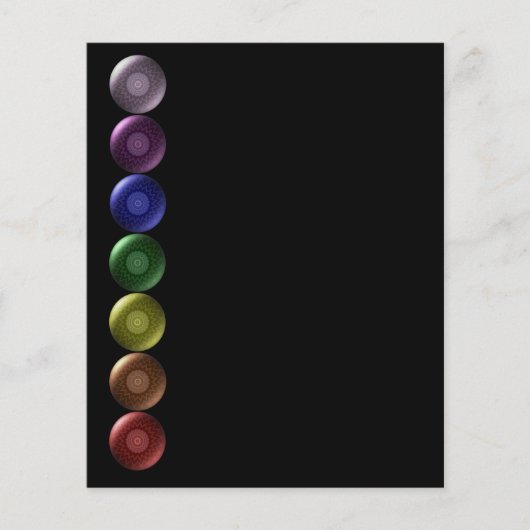 7 Chakra Heart Flyer (Voorkant)