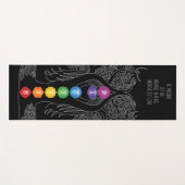 7 Chakra Lady Tree - 11blwo Yogamat (Voorkant (horizontaal))