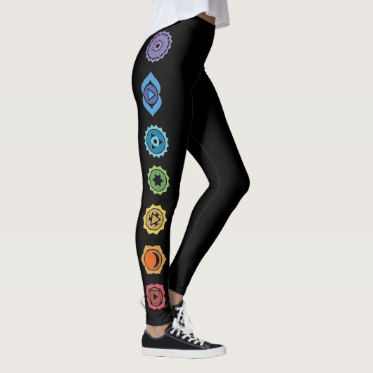 7 Chakra-Leggings Leggings (Rechts)